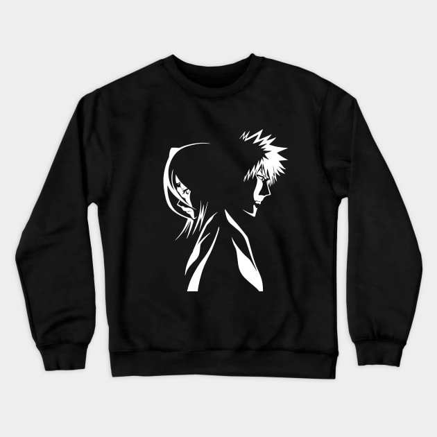 Ichigo rukia Crewneck Sweatshirt by MyAnimeSamurai